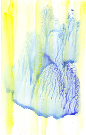 Watercolor painting in 2005